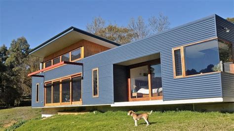 metal clad houses|contemporary metal and wood homes.